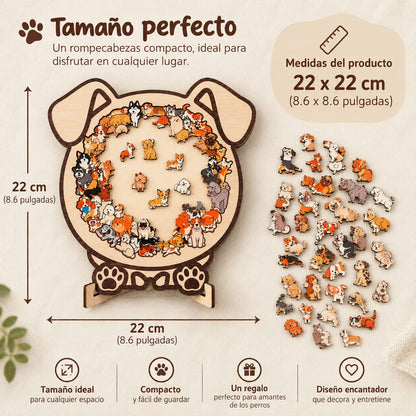 rompecabezas de perritos